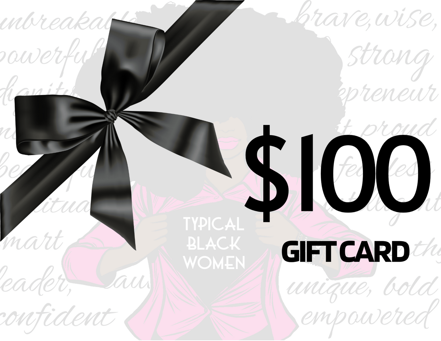 Typical Black Women Gift Card