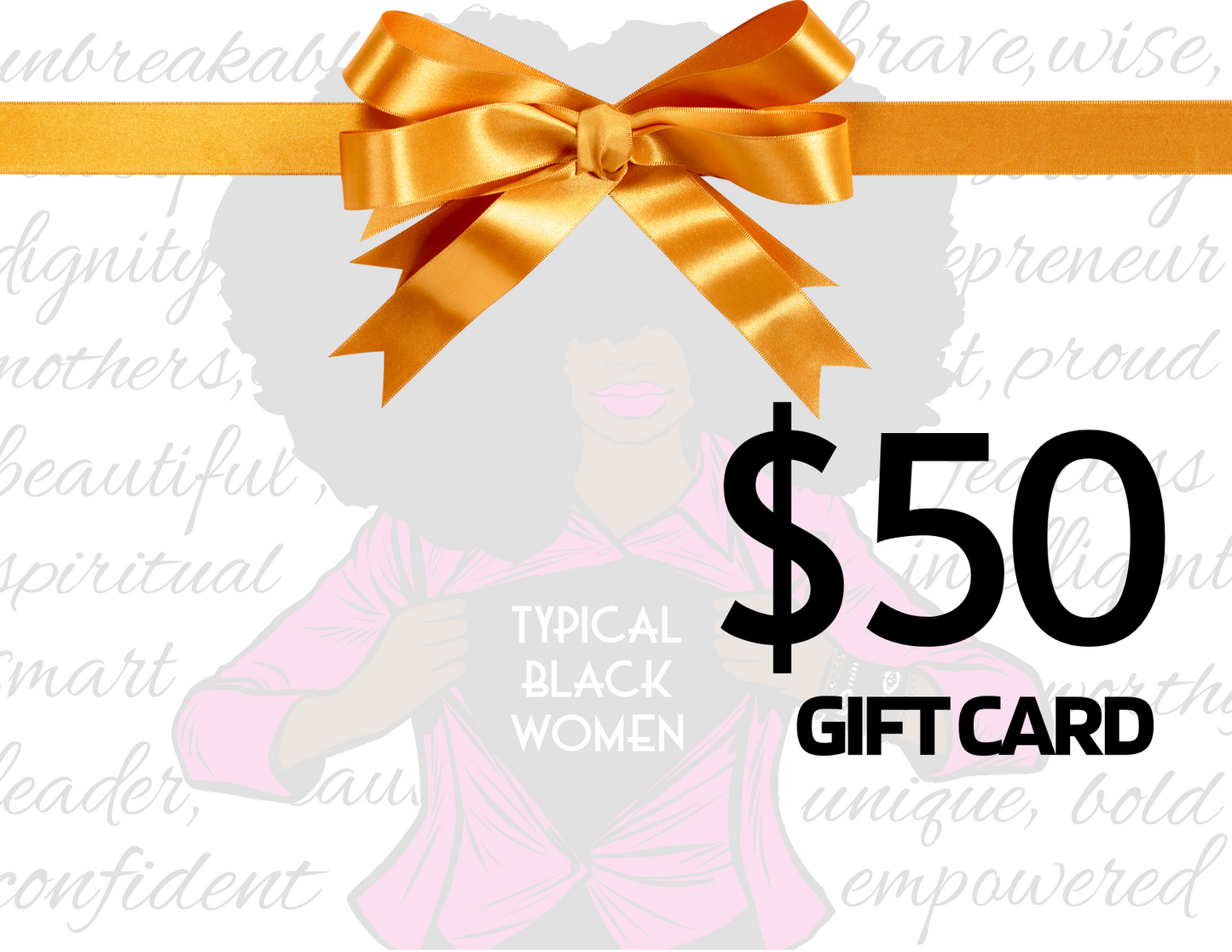 Typical Black Women Gift Card