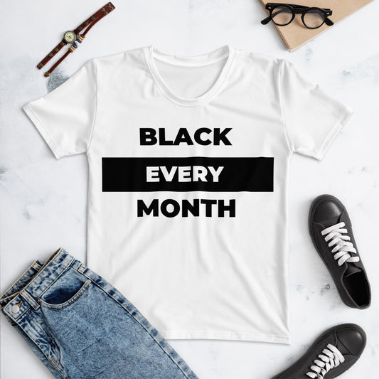Negro cada mes - Camiseta mujer