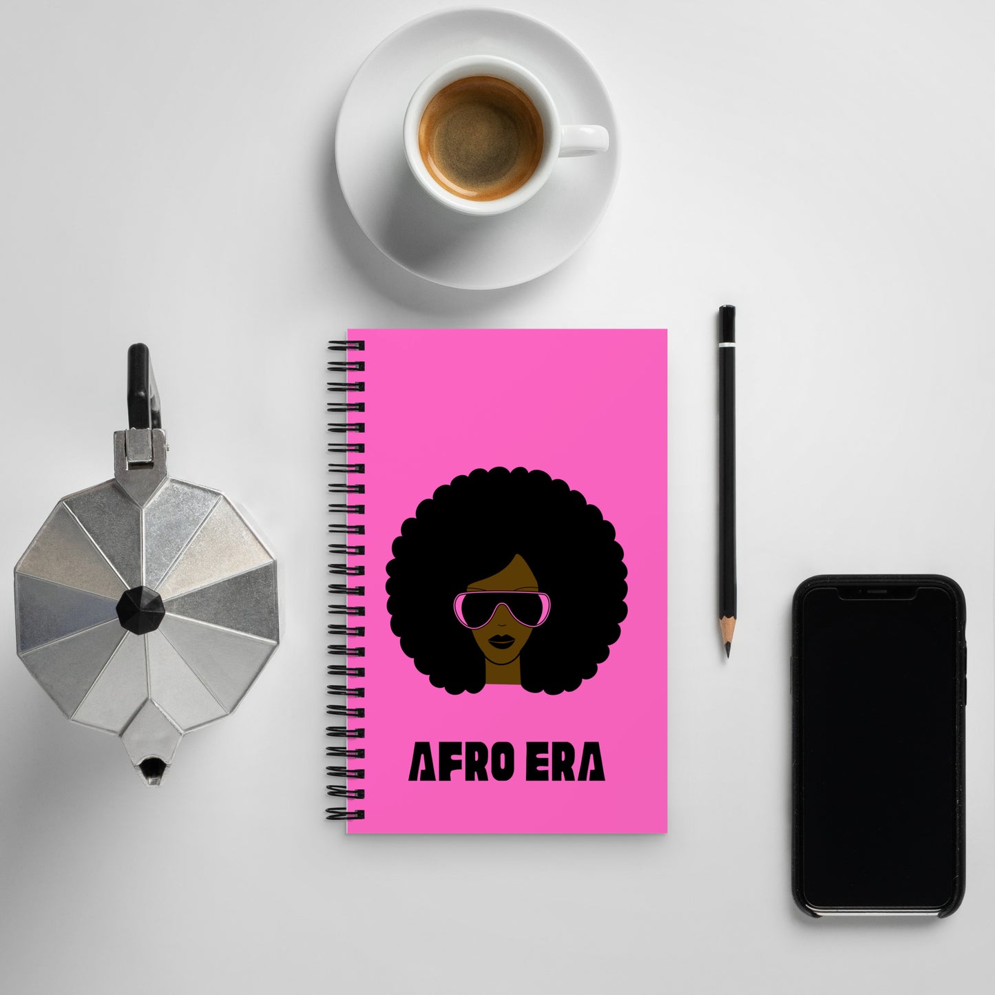 AFRO ERA Spiral notebook